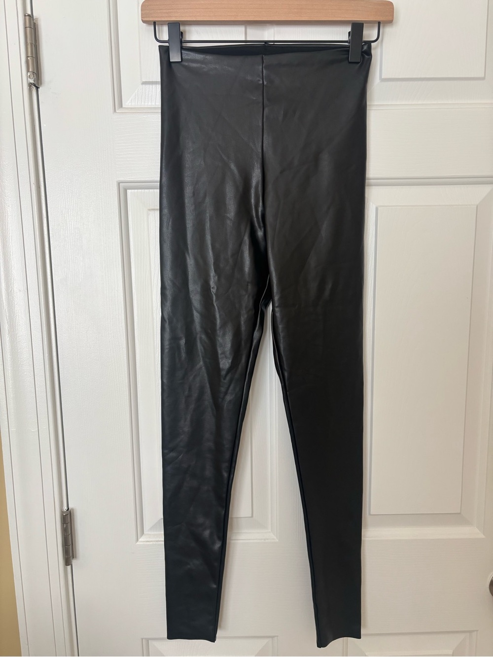 Joie Black Faux-Leather Leggings Size XS NWT